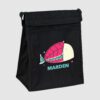 Black Cotton Lunch Cooler - Bag Workshop
