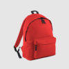 Custom black polyester rucksack with comfortable handles and 600D Polyester, customisation options available