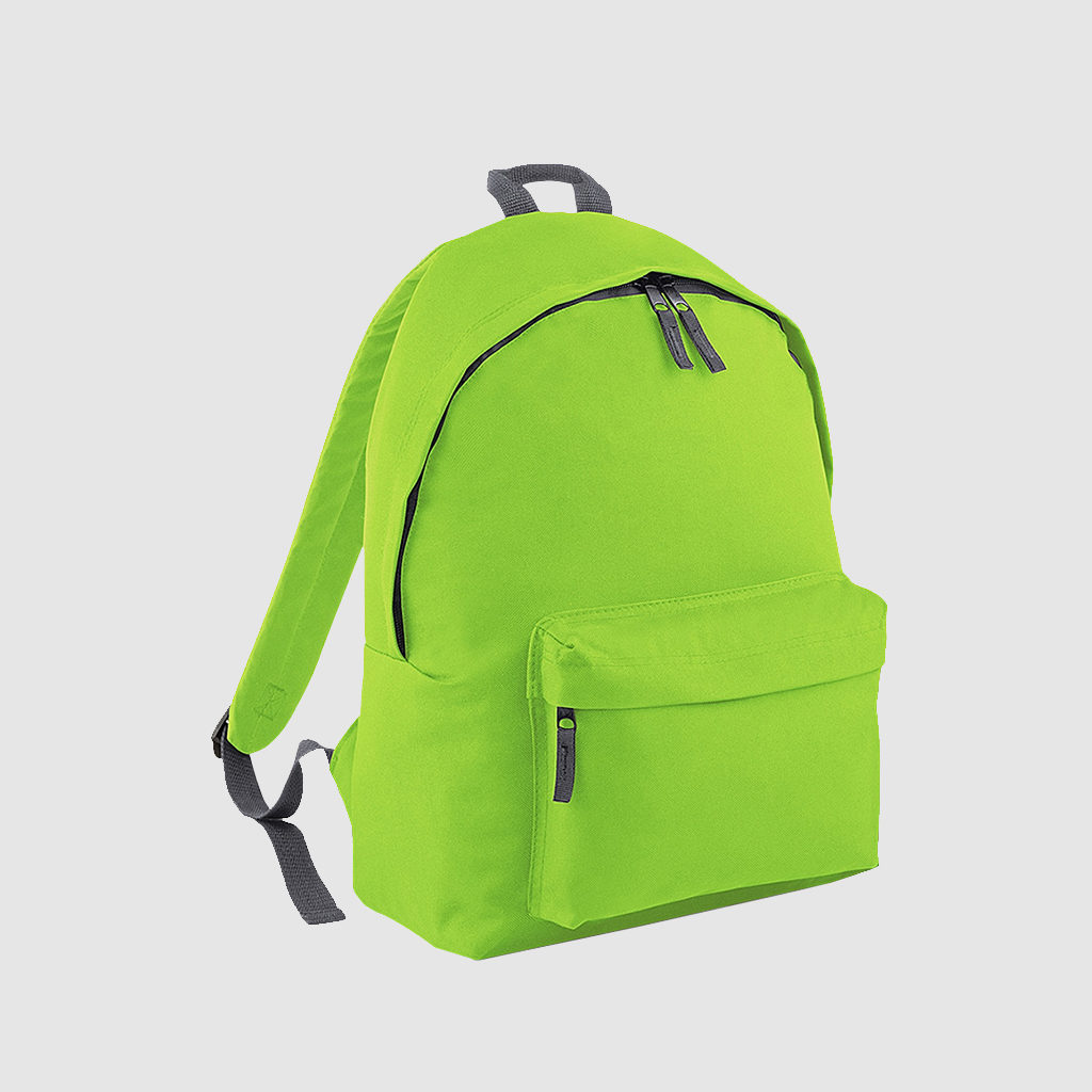 Custom black polyester rucksack with comfortable handles and 600D Polyester, customisation options available