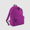 Custom black polyester rucksack with comfortable handles and 600D Polyester, customisation options available
