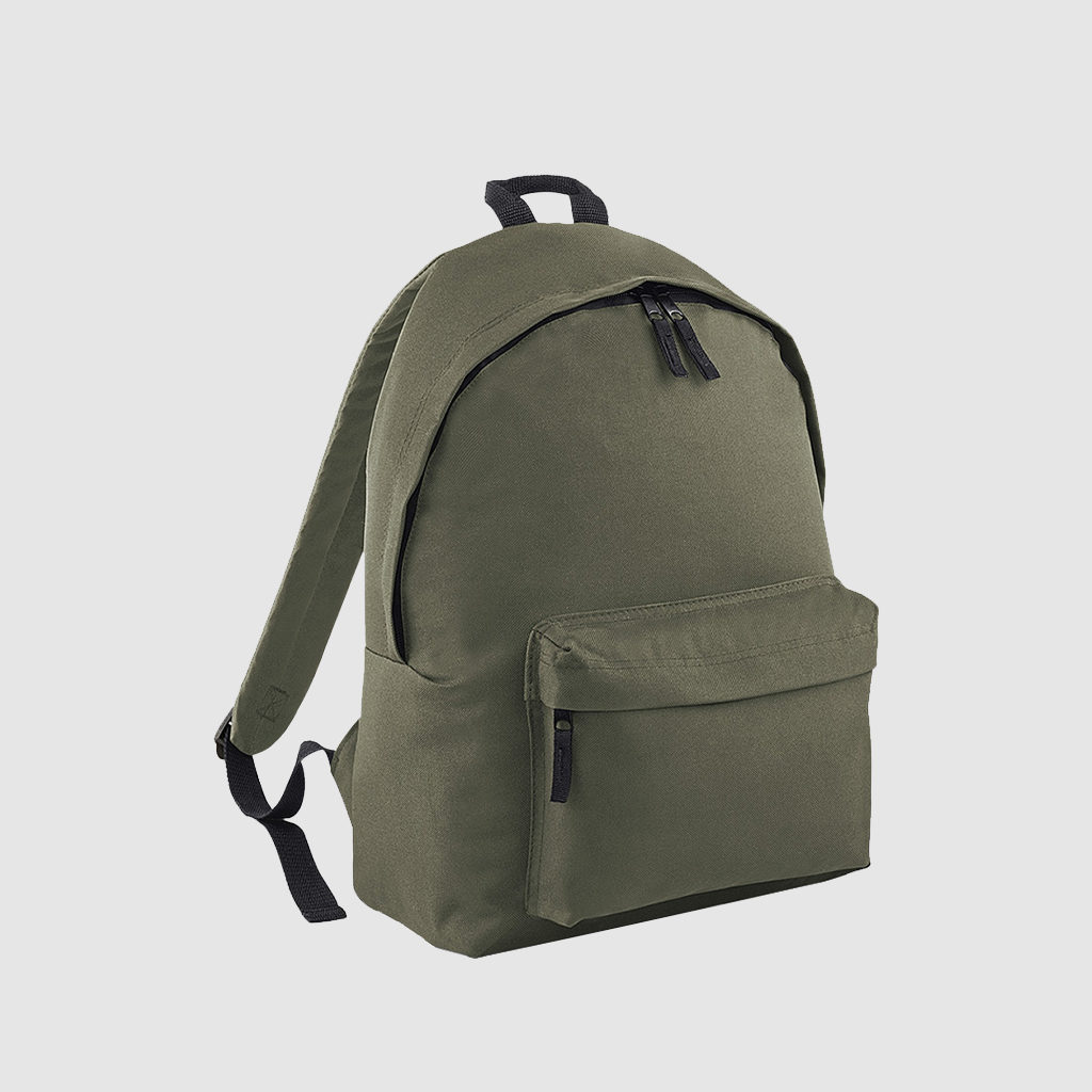 Custom black polyester rucksack with comfortable handles and 600D Polyester, customisation options available