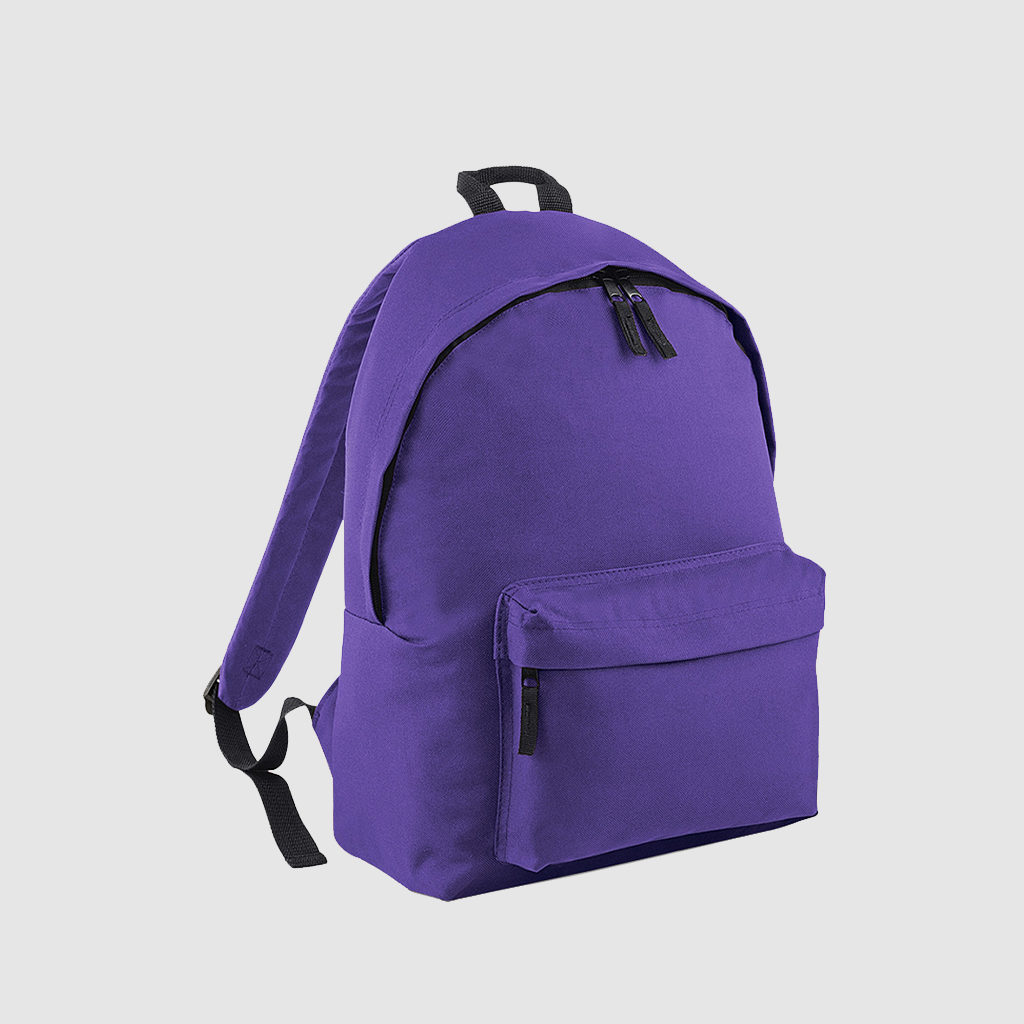 Custom black polyester rucksack with comfortable handles and 600D Polyester, customisation options available