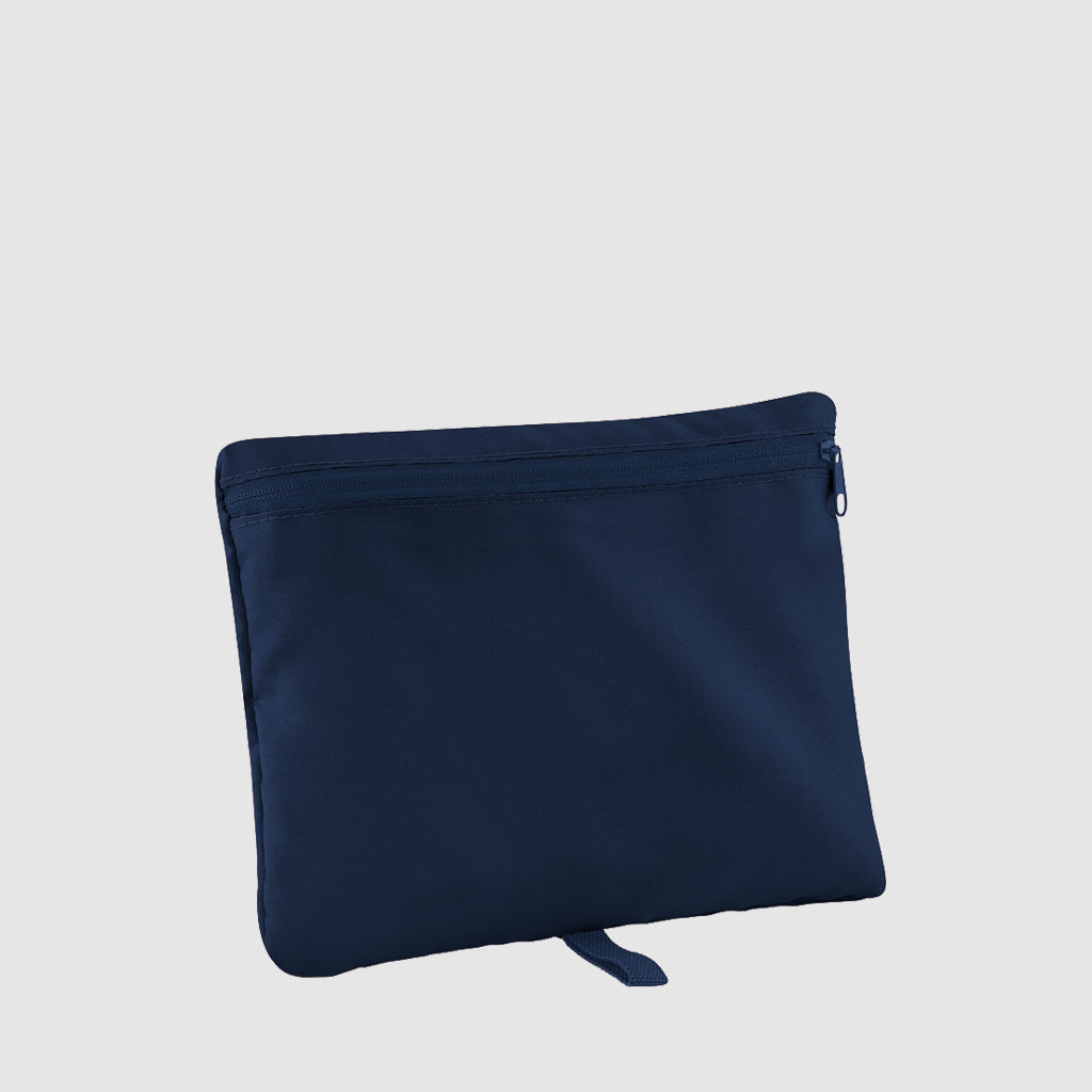 Custom black barrel bag