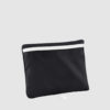 Custom black barrel bag