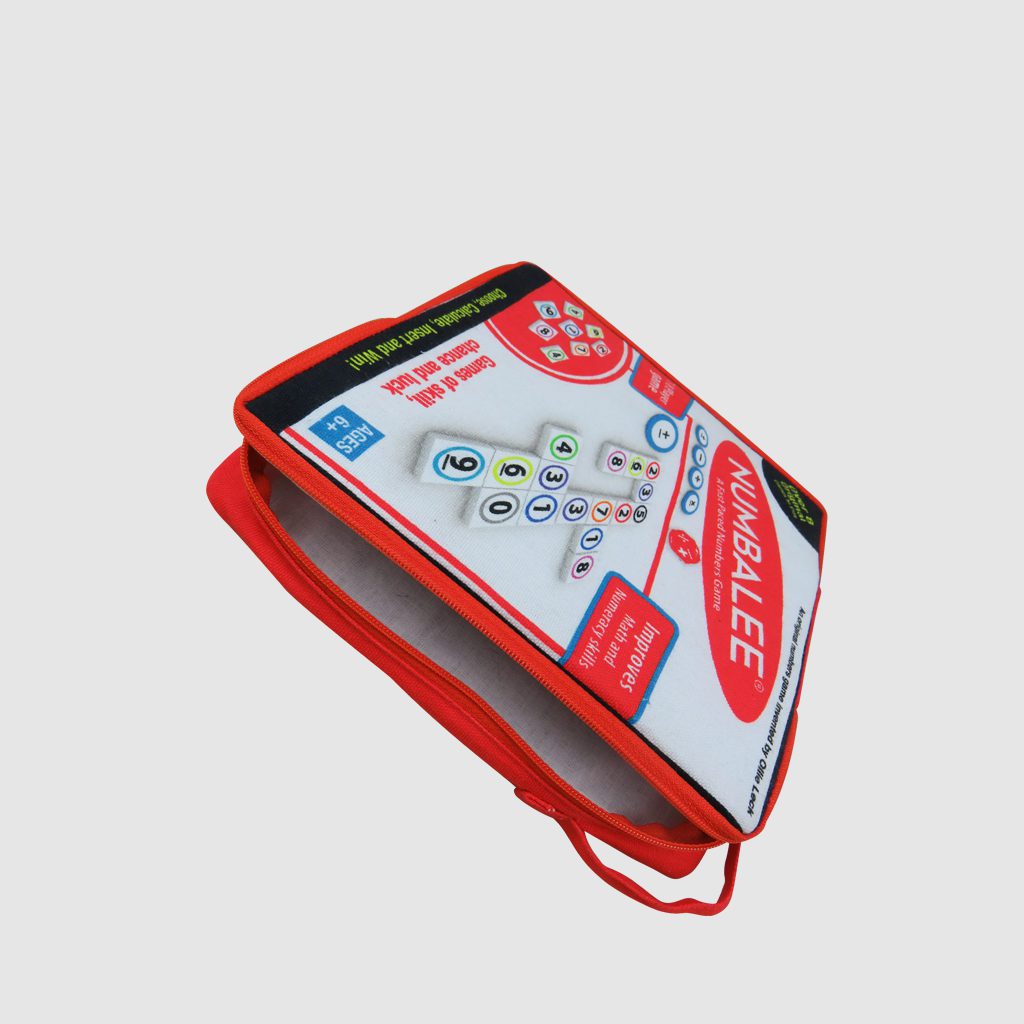 fabric product packaging for board game