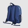 printed backpack with adjustable back straps and netted pockets