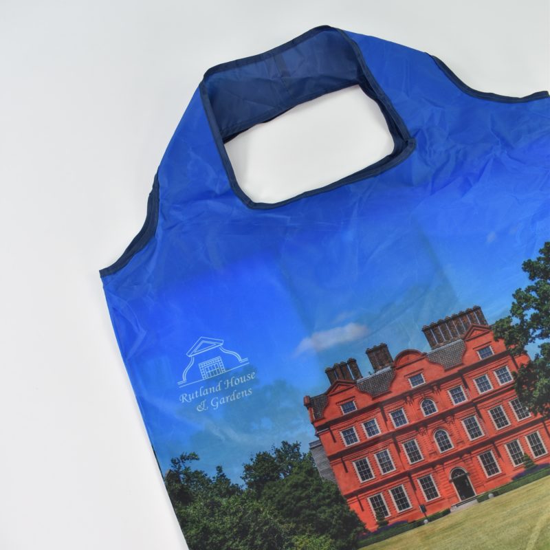 Digitally printed folding bag