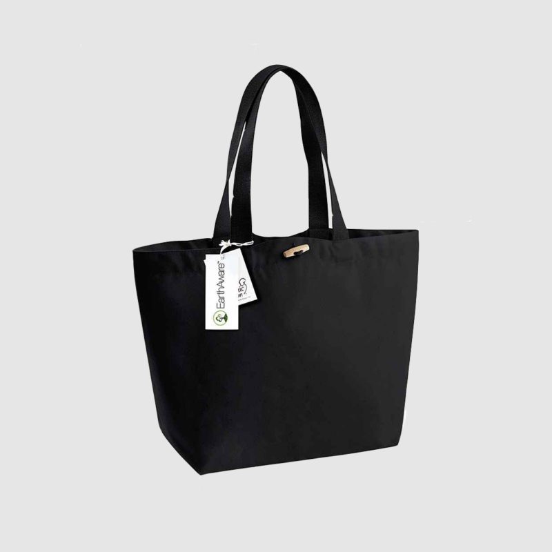 Organic Cotton Toggle Landscape Shopper