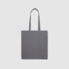 Grey Cotton Tote Shopper Bag