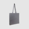 Grey Cotton Tote Shopper Bag