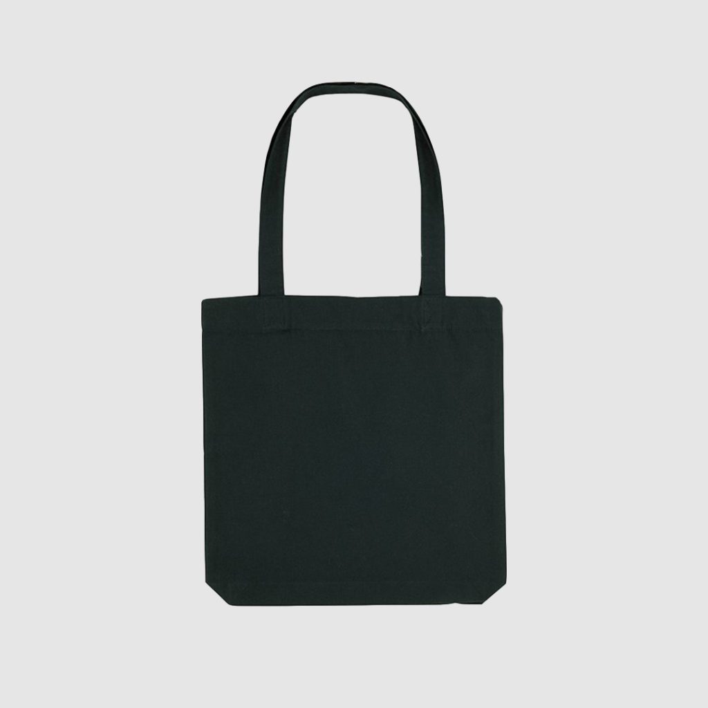 Black Cotton Tote Bag
