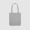 Grey Cotton Tote Bag