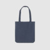 Blue Cotton Tote Bag