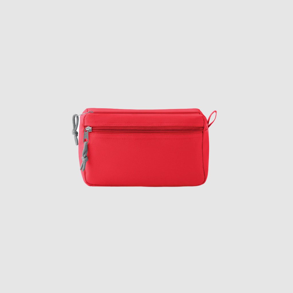 Cosmetic Accessory Bag - Red