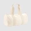 Natural Cotton Tote Duffle Bag