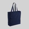 French Navy 8oz Cotton Canvas Classic Shopper