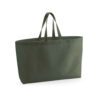 Olive Green Extra Large Canvas Bag
