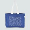 Facebook Digital Print Artwork Contrast Handle Tote Bag