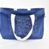 Large shopper with contrast handles