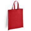 Red Short Handled Shopper Tote Bag