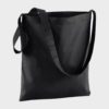 Black Across Body Cotton Sling Bag