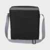Black/Grey Handle Cooler Bag Front View