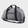 Grey/Black Handled Luggage Holdall