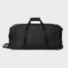 Black Duffel Bags With Wheels and Extendable Handle