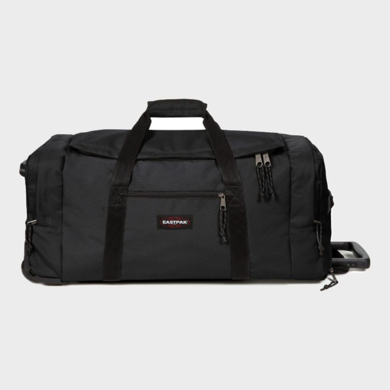 Eastpak Black Duffel Bags With Wheels and Extendable Handle