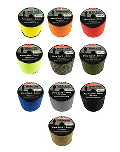 10 colour options for drawcords